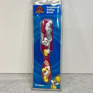 Vtg 1997 Warner Bros Looney Tunes Bugs Bunny Lola Sculptured Styling Brush New‎